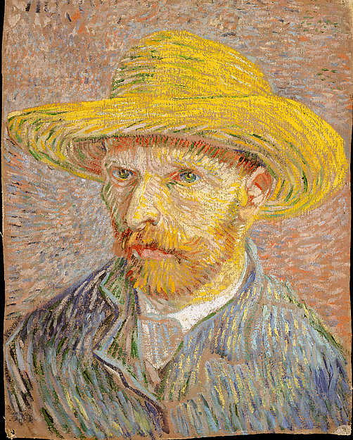 Original source for Van Gogh — a painted portrait blinks